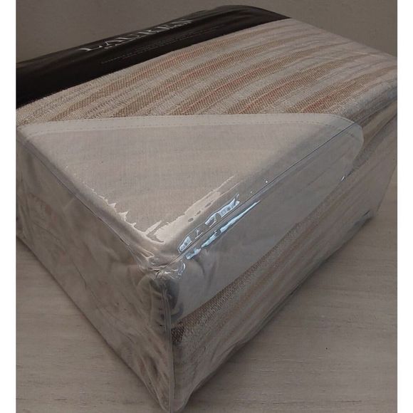 Ralph Lauren MASON GEO STRIPE Cream Multi Cotton Full Queen Duvet Cover Set - Picture 4 of 10